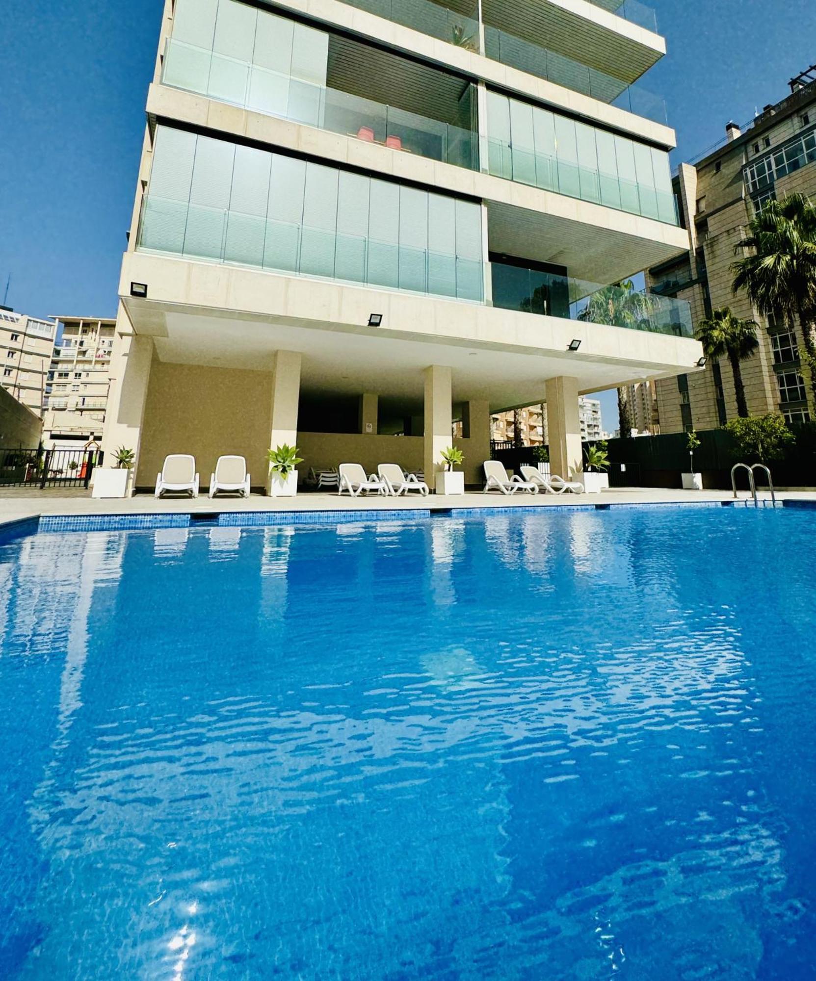 Calpe Beach II - Sea & Pool View Apartment ภายนอก รูปภาพ